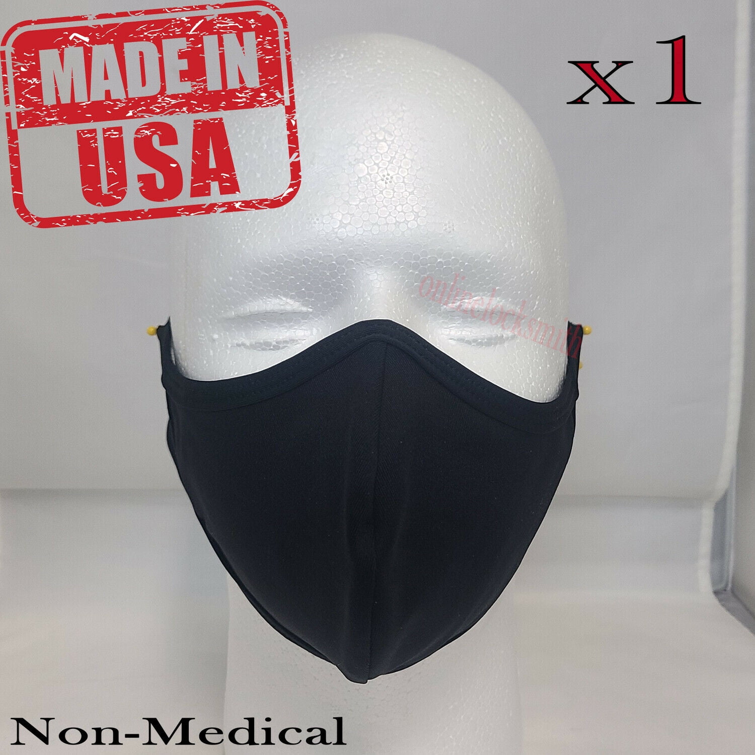 Face Mask Protection Washable and Reusable Soft 2 Layer Fabric MADE IN