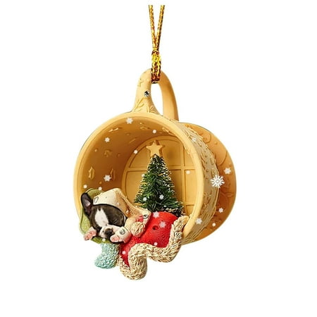 

Christmas Pendant Dog Christmas Tree Pendant Christmas Christmas Ornaments Hanging Pendant