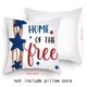 thumbnail image 3 of Fundas de almohada, fundas de almohada, juego de 4 fundas de almohada con la bandera del Día de la Independencia, juego de 4 piezas con estampado de terciopelo melocotón, funda de almohada para sofá d, 3 of 6