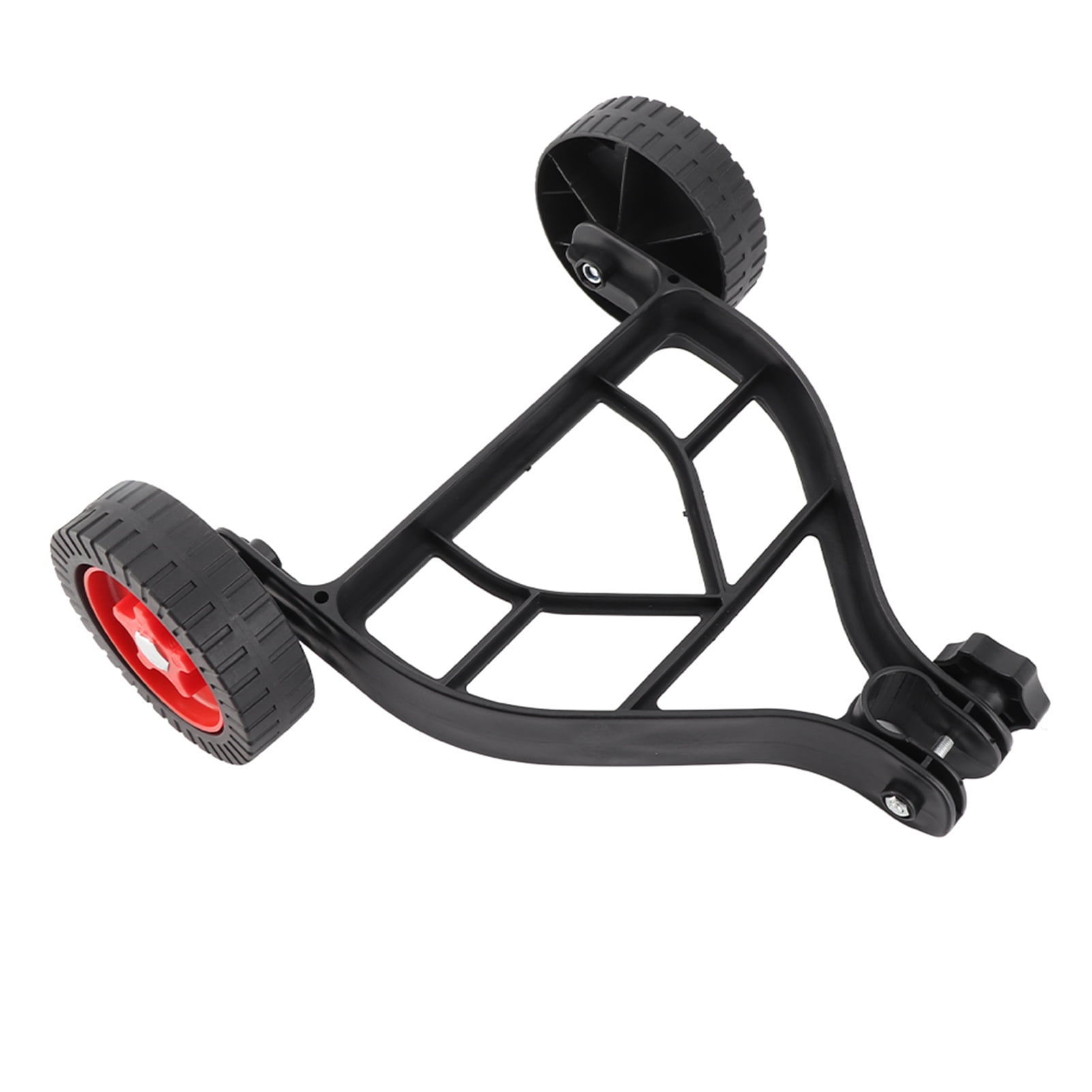 Labor Saving Auxiliary Wheel, Stable Support Design, Adjustable Height and Angle, Compatible with Grass Trimmer, for Easier Weeding Work