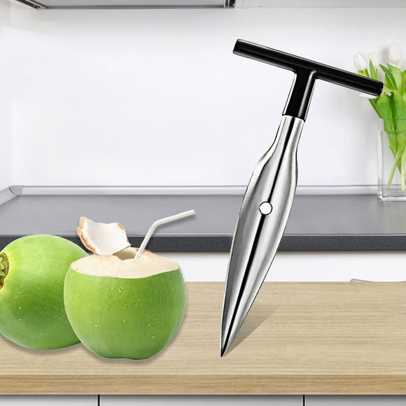 EGNMCR Kitchen Gadgets Coconutsnutss Opener Tool Drill Punch Tool Fruit Openers Lightweight Young Coconutsnutss Tool Kitchen Accessories Easy To Open Coconutsnutss Opener coconut opener