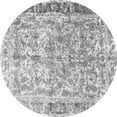 thumbnail image 1 of Ahgly Company Indoor Round Persian Gray Traditional Area Rugs, 6' Round, 1 of 1