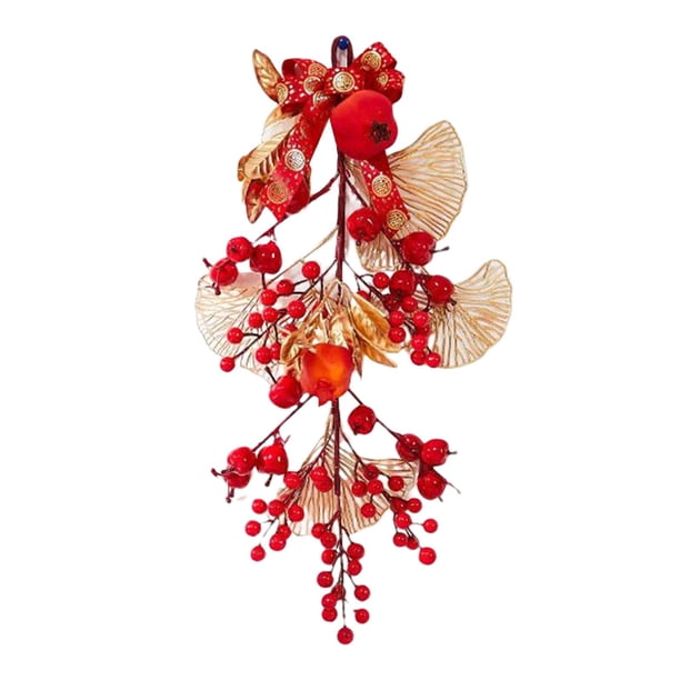 Guirnalda china Yuyangstore de Decoración del Festival de primavera Estilo A corona colgante