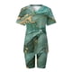 thumbnail image 5 of ICHUANYI Clearance Women Fashion V-Neck Blouse Short Sleeve Tops Shorts Casual Suit Sets(Green, L) ICHUANYI WER2023080813071, 5 of 7