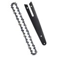 thumbnail image 1 of 2 Pieces Mini Tool Handheld Sharp Chains and Guides Set for Cutting Tree 6inch, 1 of 8