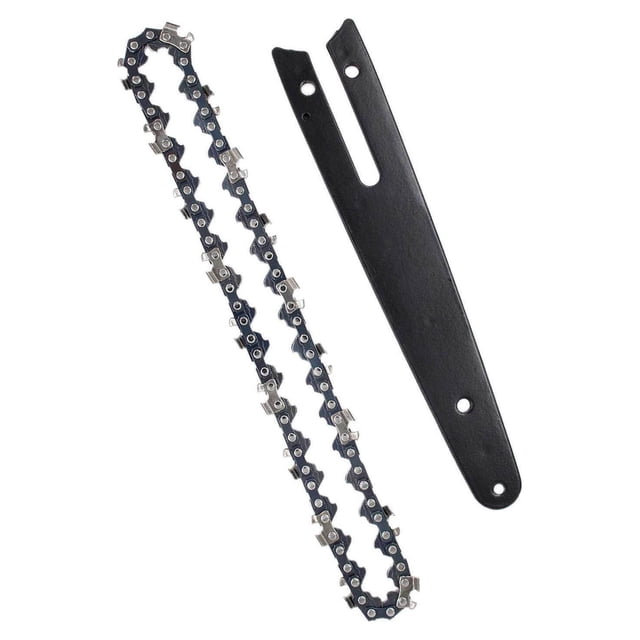 2 Pieces Mini Tool Handheld Sharp Chains and Guides Set for Cutting Tree 6inch