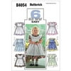 Butterick Toddlers' Dress And Pinafore-a