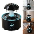 thumbnail image 2 of Rotating Umbrella Diffuser with Water Droplets 7 Color LED Aromatherapy Diffuser Timer Settings Auto Shut Off, 2 of 8