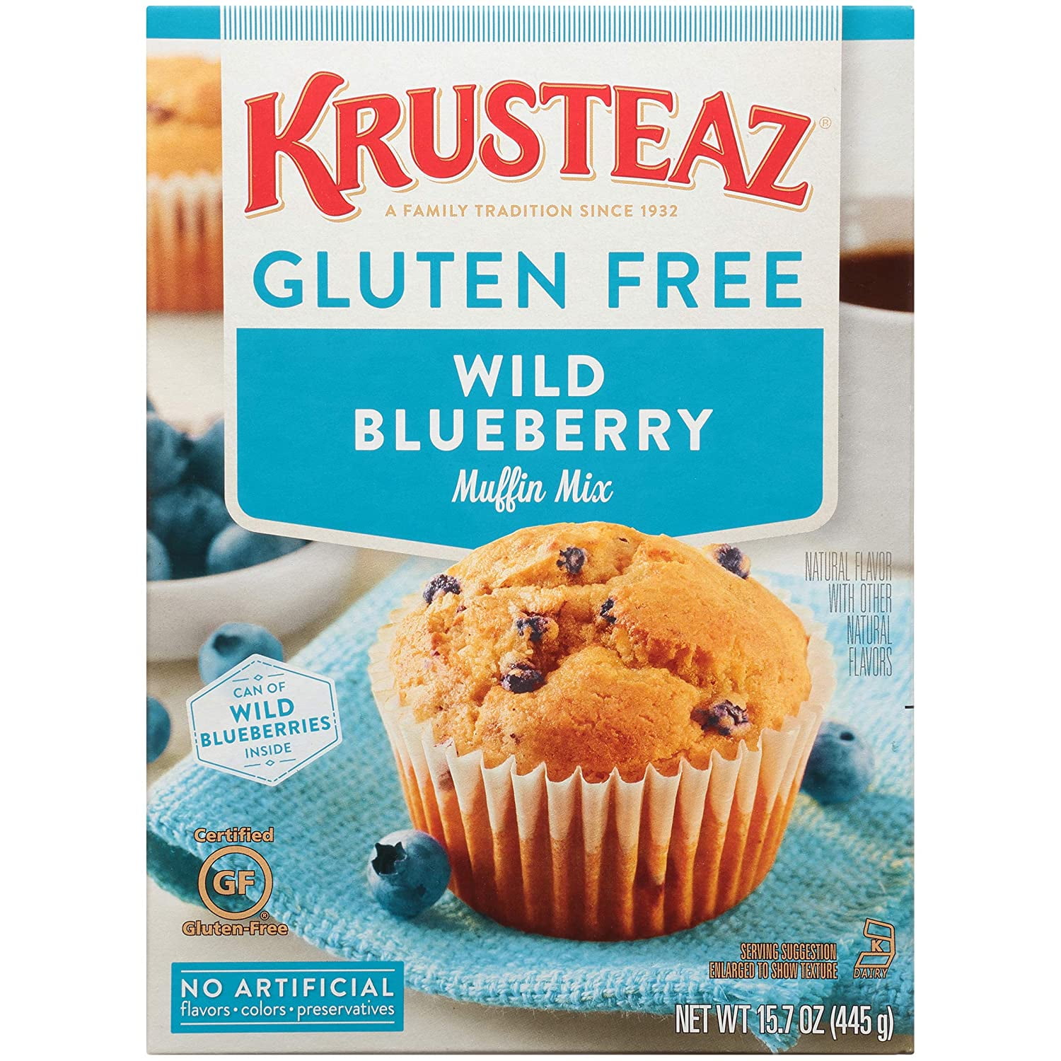 Buy Gluten Free Blueberry Muffin Mix, 15.7 oz Box at Walmart.com. 