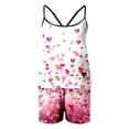 thumbnail image 3 of MKLEKYY Camisola y Pantalones Cortos con Estampado Divertido y Sexy para Mujer, Pijamas Sin Mangas para El Hogar, Ropa de Dormir Informal, 3 of 3