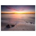 thumbnail image 2 of Beautiful Natural Sea during Sunrise - Large Seashore Canvas Print, 2 of 3