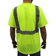 thumbnail image 2 of Class 2 / Lime Short Sleeve Safety Shirt,  Size Medium, 2 of 4