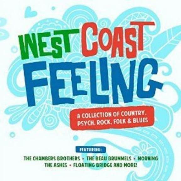 Various Artists - West Coast Feeling - A Collection of Country, Psych, Rock, Folk &Blues - Rock - CD