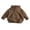 Brown, variant on Esaierr Kids Toddler Knitted Sweatshirt for Boys Girls Spring Fall Hoodie Sweatsuit Casual Pullover Long Sleeve Newborn Baby Hooded Knitwear Sweater for 12M-6T