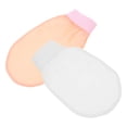 thumbnail image 3 of NICEXMAS 2Pcs Korean Exfoliating Mitts Scrub Gloves Faux Silk 9.5x5.9x0.08in, 3 of 8