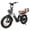 2033 Single Drive - Black, variant on 20 in Electric Bicycle, 1200W 48V 15+15Ah Dual Battery With a Range Of 106 miles And a Speed Of 35 mph, Aluminum Alloy Frame, Hydraulic Brakes, 7-Speed Drivetrain, And Air Suspension Fork.