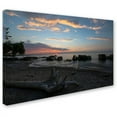 thumbnail image 2 of Trademark Fine Art "Magic on the Shores of Lake Erie" Canvas Art by Kurt Shaffer, 2 of 3
