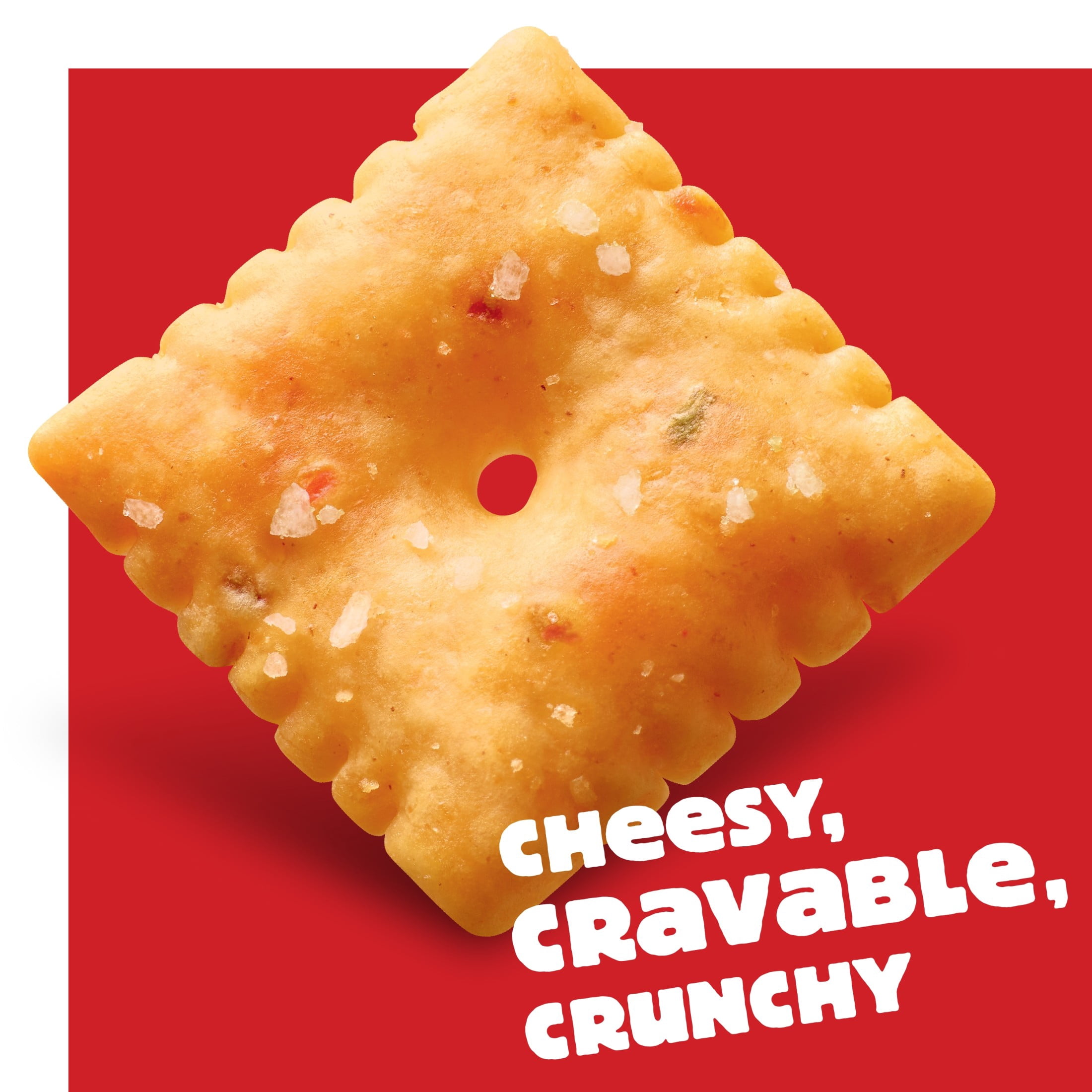 Cheez-It Pepper Jack Cheese Crackers, Baked Snack Crackers, 12.4 oz