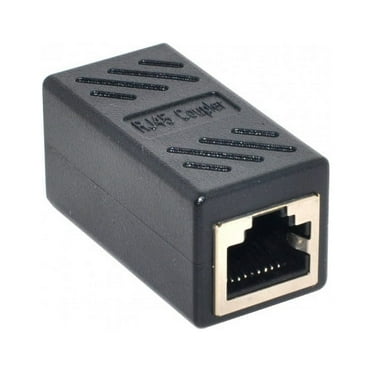 Xiwai Adapter CAT6 RJ45 Female to Female Lan Connector Ethernet Network Cable Extension Adapter with Shield