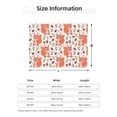 thumbnail image 5 of Fuzoiu Squirrel And Print Flannel Blanket,Throw Blanket,Flannel Home Decor,Fleece Bed Blankets,Cozy Soft Blanket for Bed, Sofa, Camping, and Travel-80"x60", 5 of 6