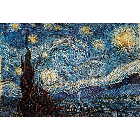 Starry Night - Van Gogh Poster 36in x 24in