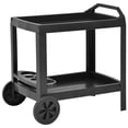 thumbnail image 1 of vidaXL Beverage Cart Anthracite 69x53x72 cm Plastic, 1 of 5