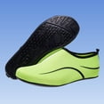 thumbnail image 2 of Mens Quick Dry Water Shoes Non Slip Lightweight Breathable Barefoot Aqua Shoes for Beach Swim Pool Outdoor Green,Size 10, 2 of 6