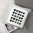 thumbnail image 7 of nygtbtfer s Pillow Black and White Love Heart Decorations Holiday Pillows Decorative Throw Farmhouse Home Decor for s Day Gift Bedroom White, 7 of 7