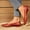 Red, variant on Women’s Hollow Mesh Glitter Jelly Flats, Slip On Breathable Closed Toe Summer Shoes, Lightweight Beach Walking Sandals Red 7.5(39)