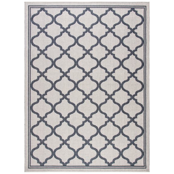 SAFAVIEH Martha Stewart Outdoor MSRO336G Silver/ Grey Rug