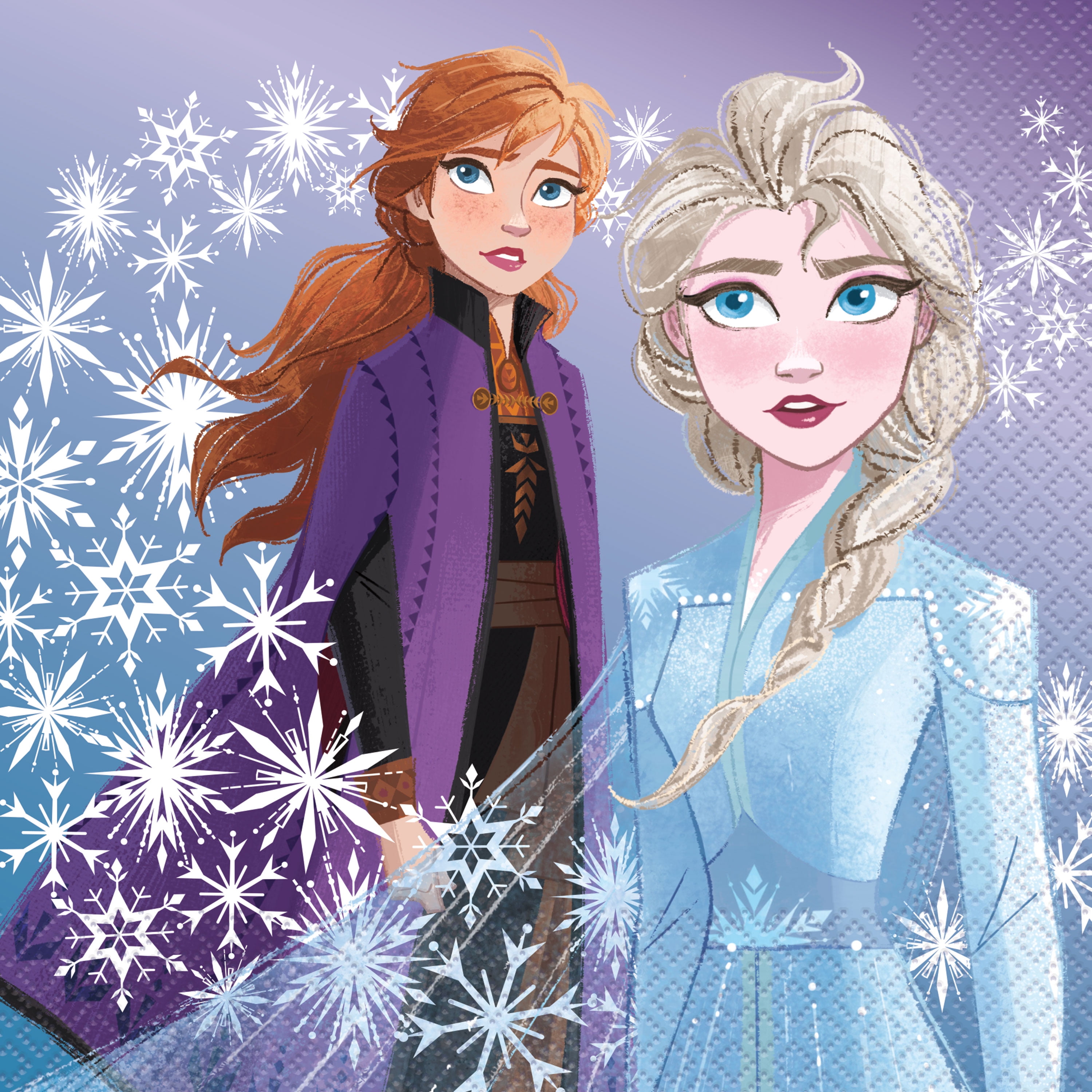 Frozen 2 Party Supplies Set Serves 16 Includes Banner Decoration Tablecover 