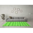 thumbnail image 3 of Ahgly Company Indoor Rectangle Abstract Green Modern Area Rugs, 8' x 10', 3 of 4