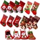 thumbnail image 2 of Gran oferta de calcetines de decoración navideña para regalos de árboles de Navidad, bolsa de calcetines colgantes para decoración de fiesta en casa, 2 of 4