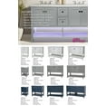 thumbnail image 3 of Tribecca 36" 2-Drawer Vanity, Grey, 3 of 7