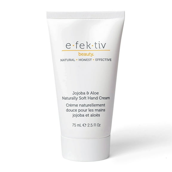 e.fek.tiv Jojoba and Aloe Naturally Soft Hand Cream, Hand Lotion, 2.5 oz