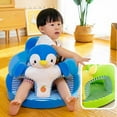 Sprifallbaby Baby Sit up Chairs Cartoon Animals Plush Toddler Sofa
