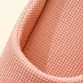 thumbnail image 4 of CHUMUD Women's Memory Foam Slippers Comfort Cotton-blend Closed Toe House Shoes Cozy Winter Slippers with Textured Knit Upper, 4 of 7