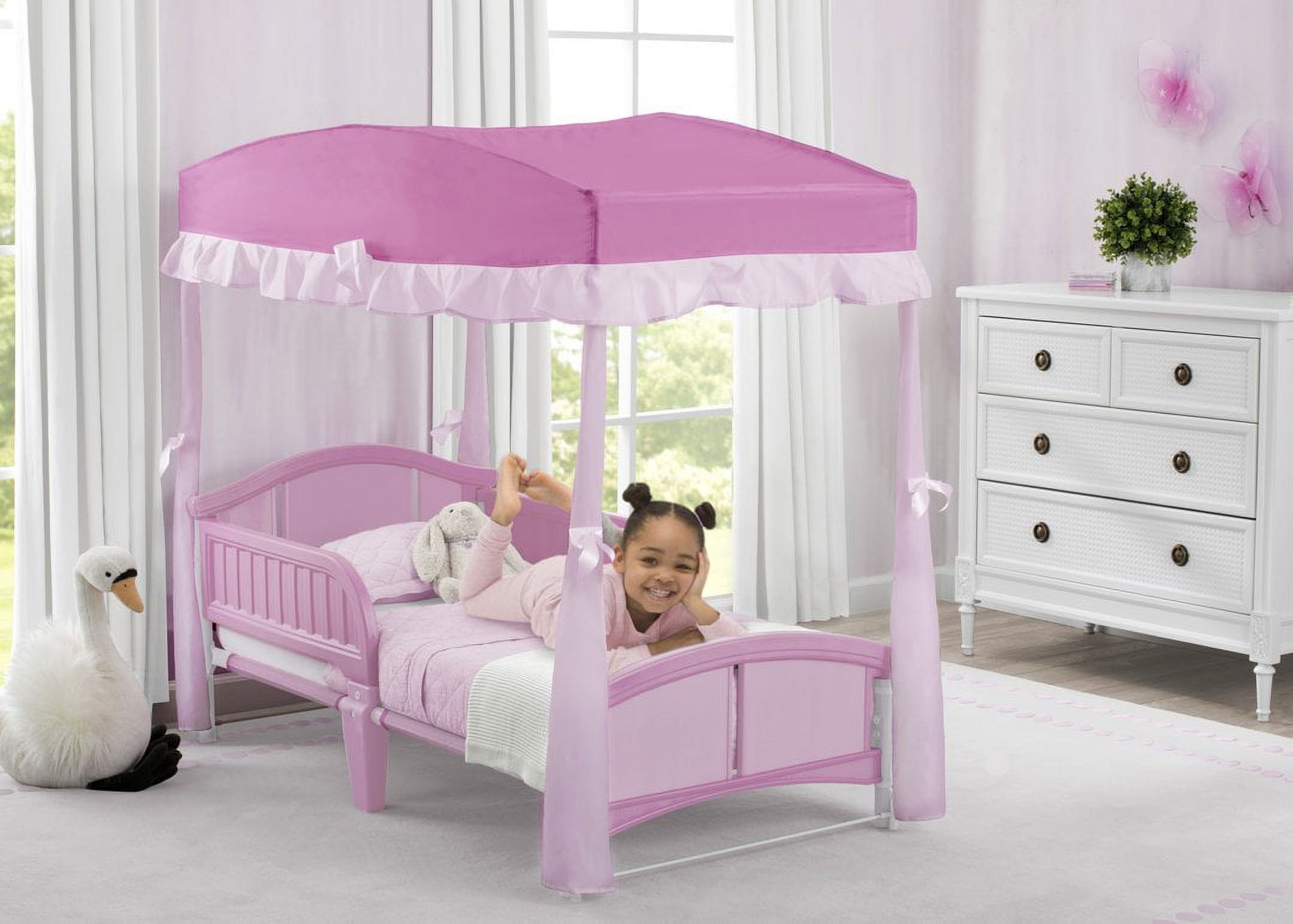 Delta Toddler Bed Canopy, Pink - image 4 of 7