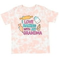 thumbnail image 3 of Inktastic I Love Baking with My Grandma Girls Toddler T-Shirt, 3 of 5