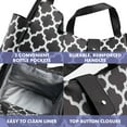 thumbnail image 2 of Medport 989FF456 Insulated Designer Lunch Bag Kit with Fresh Selects Container Set & Patterned Water Bottle, 2 of 13