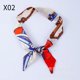 thumbnail image 1 of Un conjunto completo de pañuelos de seda, bolsas para corbatas, cajas de regalo y pañuelos de seda decorativos con cintas finas y estrechas, cintas para el pelo, bordes inclinados y pañuelos de seda, 1 of 6