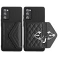 thumbnail image 4 of Allytech Galaxy S20 FE 5G/ S20 Lite Wallet Case with Hand Wrist, Back Cover Cards Slots Holder Luxury PU Leather Shockproof Anti-Scratch Bumper Phone Case for Samsung Galaxy S20 FE 5G/ S20 Lite, Black, 4 of 8