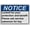 Warning Sign 5, variant on Weatherproof ANSI Restroom Public Private Sign (Sorry, no public restrooms Please do not ask) 8 in" x 12 in" UV Resistant Indoor Outdoor Workplace Insdustrial Caution Danger Warning Sign