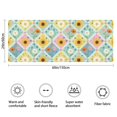 thumbnail image 3 of Pioneer Flower Floral Print Pattern Bathroom Rugs Mat, Non Slip Microfiber Bathroom Rug with Rubber Backing, Soft Mats for Bathroom Floor Tub Shower, 24"x60", 3 of 5