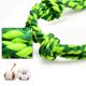 thumbnail image 3 of Juguete de cuerda para perros, juguete para perros extra grande, juguete de cuerda de nudo de algodón resistente para masticar, juego de guerra de tira y afloja, color al azar (1 pieza) Adepaton WHFLD25, 3 of 7