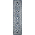 thumbnail image 2 of SAFAVIEH Kazak Benson Geometric Runner Rug, Blue/Cream, 2' x 8', 2 of 5