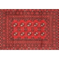 thumbnail image 1 of Ahgly Company Machine Washable Indoor Rectangle Traditional Red Area Rugs, 3' x 5', 1 of 7