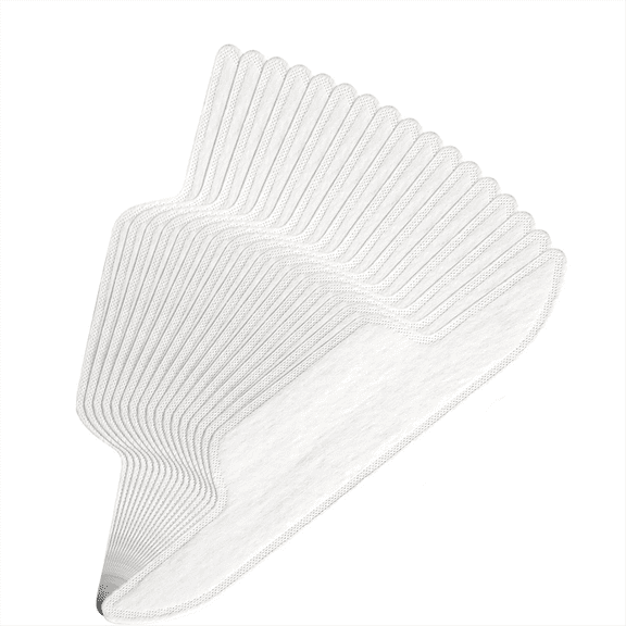 100 Pcs Hat Sweat Liner Golf Absorbent Pad Odor Soft Protector Disposable Hard Sweatband