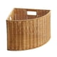 thumbnail image 4 of Cesta de Almacenamiento de Esquina Tejida, Contenedor Triangular Compacto, Contenedor de Almacenamiento de Espacio Estrecho, para Ropa, Dormitorio, Pe, 4 of 9