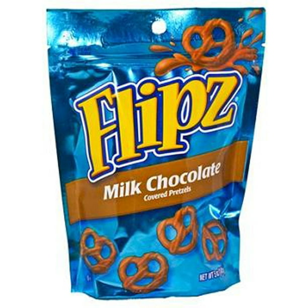 Flipz Milk Chocolate Pretzels 5 Oz Each ( 6 In A Pack )